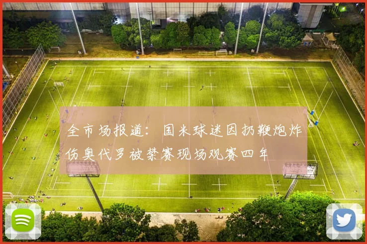 全市场报道：国米球迷因扔鞭炮炸伤奥代罗被禁赛现场观赛四年
